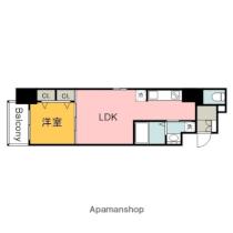 広島県広島市中区国泰寺町２丁目（賃貸マンション1LDK・8階・33.12㎡） その2