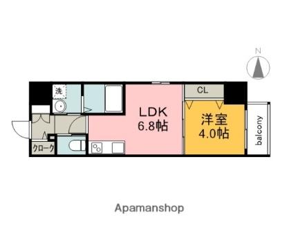 ＫａｔａｙａｍａＢＬＤＧ23 503｜広島県広島市中区東白島町(賃貸マンション1DK・5階・29.95㎡)の写真 その2