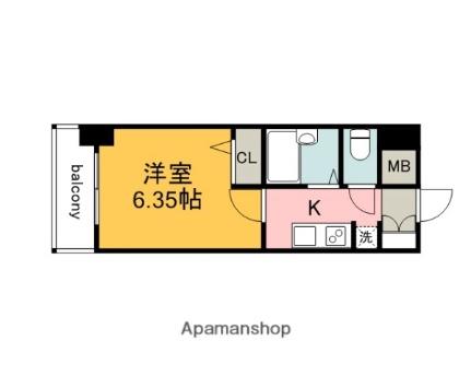 ｈｉｔｏｔｏ広島ナレッジスクエア 303｜広島県広島市中区東千田町１丁目(賃貸マンション1K・3階・20.16㎡)の写真 その2