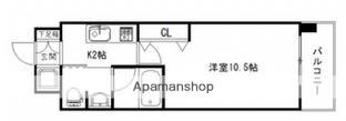 ウェスティン鉄砲町 503｜広島県広島市中区鉄砲町(賃貸マンション1K・5階・28.52㎡)の写真 その2