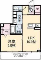 アブニールＳ A403 ｜ 広島県広島市中区千田町３丁目（賃貸マンション1LDK・4階・43.07㎡） その2