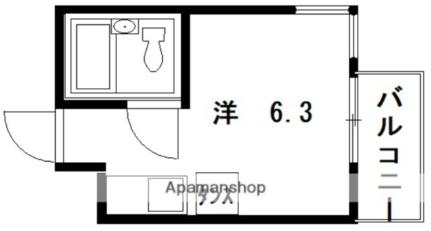 ベルエール牛田 204｜広島県広島市東区牛田中１丁目(賃貸マンション1R・2階・15.53㎡)の写真 その2