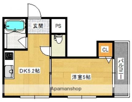 ジョイフル21 302｜広島県広島市中区吉島新町２丁目(賃貸マンション1DK・3階・27.81㎡)の写真 その2