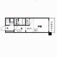 グラビスコート紙屋町 602｜広島県広島市中区大手町２丁目(賃貸マンション1R・6階・25.00㎡)の写真 その2