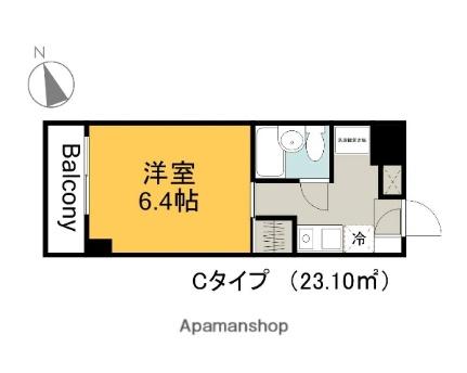 ホワイトシャトー 505｜広島県広島市西区己斐本町１丁目(賃貸マンション1K・5階・23.10㎡)の写真 その2