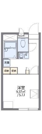 レオパレスアルプル 110｜徳島県徳島市南昭和町５丁目(賃貸アパート1K・1階・20.28㎡)の写真 その2