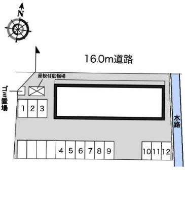 レオパレスカガスノ 205｜徳島県徳島市川内町加賀須野(賃貸アパート1K・2階・26.08㎡)の写真 その17