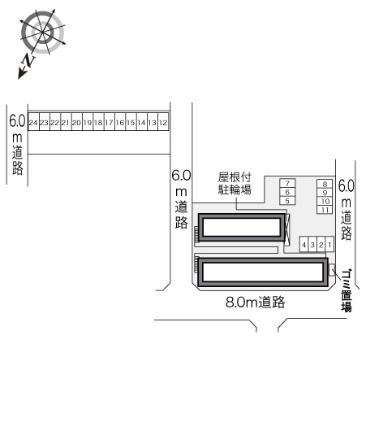 レオパレスカーサ鳴門 107｜徳島県鳴門市鳴門町高島字中島(賃貸アパート1LDK・1階・43.06㎡)の写真 その28