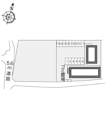 レオパレスエクセル　こくふ 203｜徳島県徳島市国府町和田字馬淵(賃貸アパート1K・2階・22.70㎡)の写真 その19