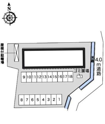 レオパレスハーモニー国府 206｜徳島県徳島市国府町中(賃貸アパート1K・2階・28.02㎡)の写真 その19