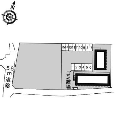 レオパレスエクセル　こくふ 207｜徳島県徳島市国府町和田字馬淵(賃貸アパート1K・2階・22.70㎡)の写真 その19