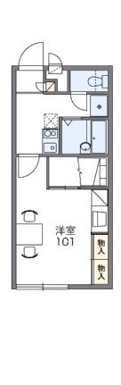 レオパレスタウンコート南矢三II 211｜徳島県徳島市南矢三町２丁目(賃貸アパート1K・2階・23.18㎡)の写真 その2