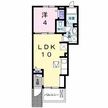 アルドール香西II 105｜香川県高松市香西東町(賃貸アパート1LDK・1階・32.44㎡)の写真 その2