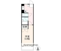 インターステイツ上之町 304 ｜ 香川県高松市上之町２丁目（賃貸アパート1K・3階・28.58㎡） その2