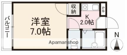 香川県高松市中野町(賃貸アパート1K・4階・18.84㎡)の写真 その2