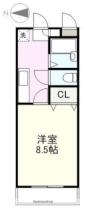 香川県高松市栗林町２丁目（賃貸マンション1K・2階・26.77㎡） その2