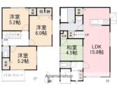 高松市松島町３丁目 2階建 築2年のイメージ