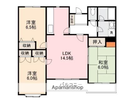 メゾン・ド・稔 402｜香川県高松市太田上町(賃貸マンション3LDK・4階・83.17㎡)の写真 その2