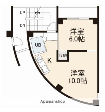 ＴＷＩＮＳ 402｜香川県高松市香西本町(賃貸マンション1R・4階・39.00㎡)の写真 その2