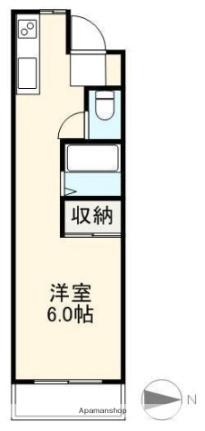 西町ハイツ（アキ・メディカル） 103｜香川県高松市西町(賃貸マンション1R・1階・24.94㎡)の写真 その2