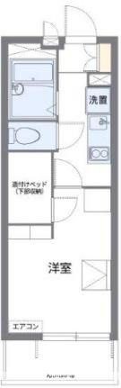 レオパレスアルブルヴィラージュ 105｜香川県高松市木太町(賃貸マンション1K・1階・19.87㎡)の写真 その2