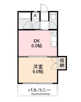 コーポ室町 302｜香川県高松市室町(賃貸マンション1DK・3階・27.70㎡)の写真 その2