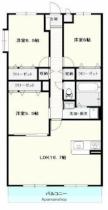 香川県高松市林町（賃貸マンション3LDK・3階・80.46㎡） その2