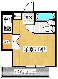 香川県高松市鶴屋町（賃貸マンション1K・6階・16.87㎡） その2