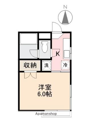 香川県高松市室町(賃貸アパート1K・1階・17.86㎡)の写真 その2