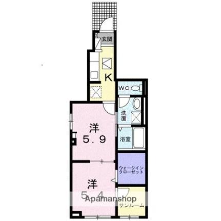 香川県高松市春日町（賃貸アパート2K・1階・42.69㎡） その2