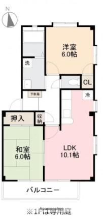 プラムガーデン 101｜香川県高松市高松町(賃貸アパート2LDK・1階・51.76㎡)の写真 その2