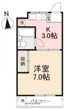 イヨクママンション 305｜香川県高松市太田上町(賃貸アパート1K・3階・25.92㎡)の写真 その2