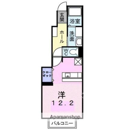 フローラ・フレーバー 101｜香川県高松市勅使町(賃貸アパート1R・1階・32.90㎡)の写真 その2