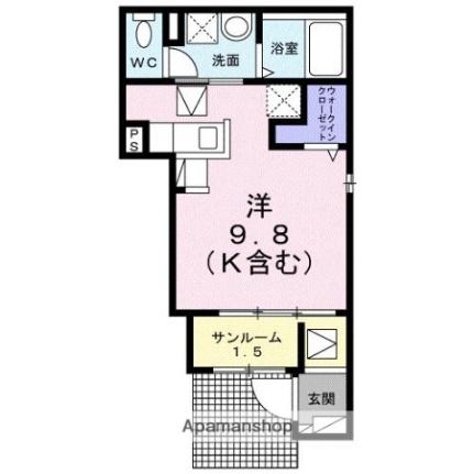 エスポワールＣ（六条町） 105 ｜ 香川県高松市六条町（賃貸アパート1R・1階・29.40㎡） その2