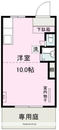 センターハイツ上原 102｜香川県木田郡三木町大字池戸(賃貸アパート1R・1階・28.10㎡)の写真 その2