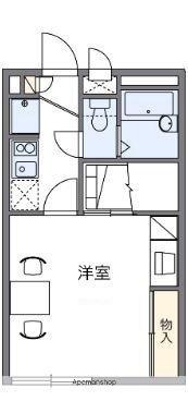 レオパレスＡＳＴｃ．ＤＡ 104｜香川県高松市川島東町(賃貸アパート1K・1階・23.18㎡)の写真 その2