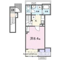 クラール元山駅前Ｂ 203 ｜ 香川県高松市元山町（賃貸アパート1K・2階・36.31㎡） その2