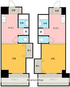 Ｕマンション 507｜香川県綾歌郡宇多津町浜五番丁(賃貸マンション1K・3階・25.00㎡)の写真 その2