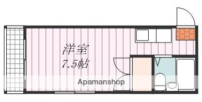 メゾン・ドゥ・アール御幸 ｜愛媛県松山市御幸１丁目(賃貸アパート1R・2階・19.83㎡)の写真 その2