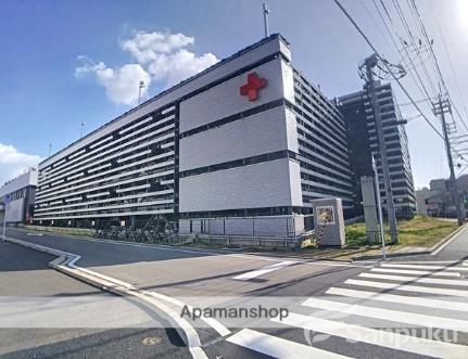 画像18:松山赤十字病院(病院)まで484m