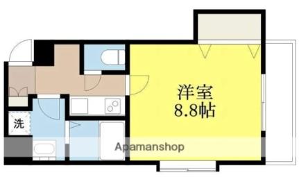 フェリス 401 ｜ 愛媛県松山市松前町２丁目（賃貸マンション1K・4階・29.13㎡） その2