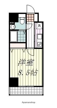 アリスト・ブランズ 305 ｜ 愛媛県松山市竹原２丁目（賃貸マンション1K・3階・32.68㎡） その2