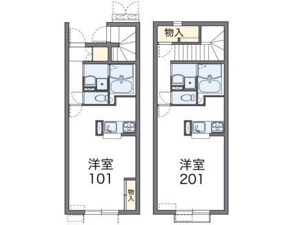 レオネクストさくらんぼ 203｜愛媛県松山市福音寺町(賃貸アパート1K・2階・34.88㎡)の写真 その2