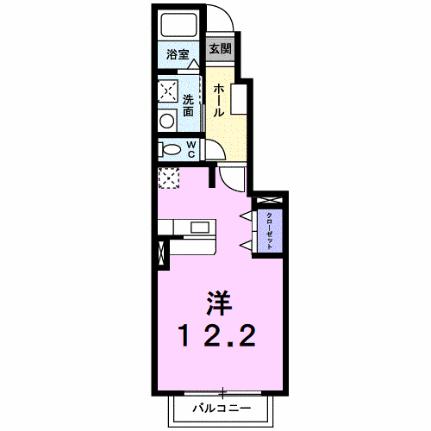 ベル・ポルト　Ａ 102 ｜ 愛媛県松山市谷町（賃貸アパート1R・1階・32.90㎡） その2