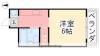 ミカハウス5階2.5万円