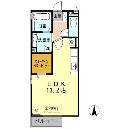 カサペルテ余戸  ｜ 愛媛県松山市余戸東４丁目（賃貸アパート1R・2階・37.78㎡） その2