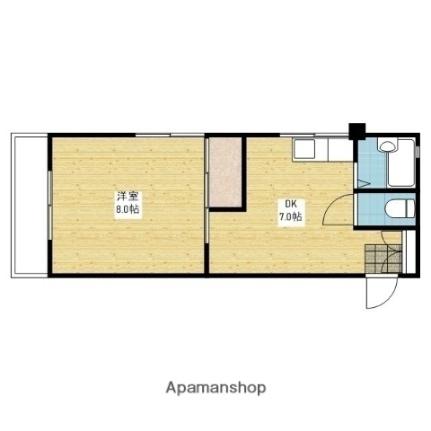 愛媛県松山市南久米町（賃貸マンション1DK・3階・31.00㎡） その2