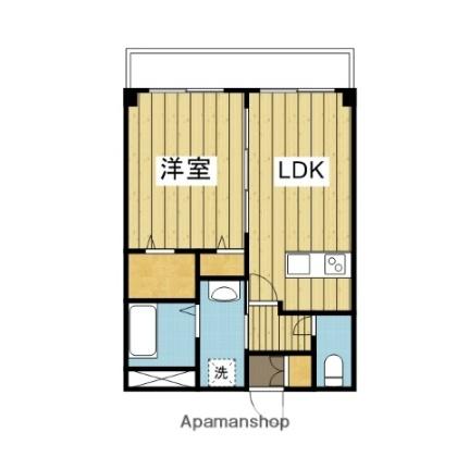 愛媛県松山市南江戸２丁目(賃貸マンション1LDK・2階・40.33㎡)の写真 その2