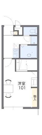 レオパレス古川 204｜愛媛県松山市古川南２丁目(賃貸アパート1K・2階・23.18㎡)の写真 その2