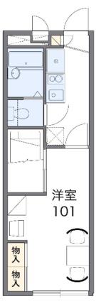 レオパレス南江戸 204｜愛媛県松山市南江戸２丁目(賃貸アパート1K・2階・22.35㎡)の写真 その2